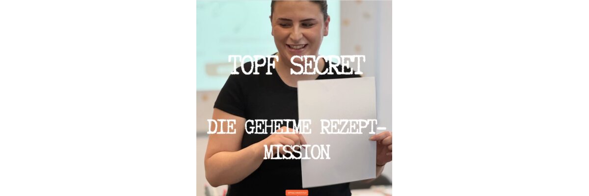 TOPF SECRET at TREFFPUNKT, a very special experience! - 