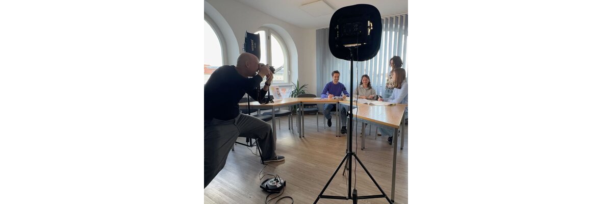 Foto-Shooting bei Treffpunkt - 