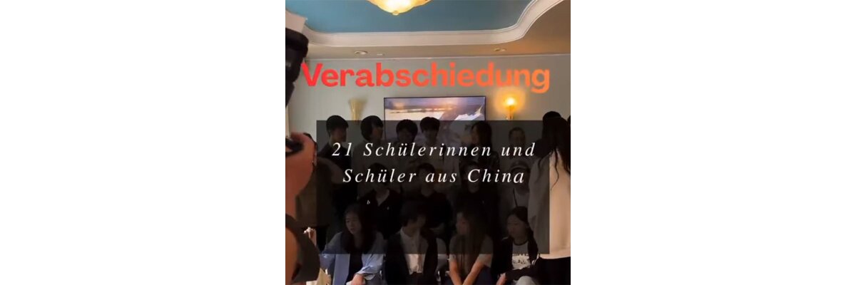 Nach neun Monaten: Abschied mit Spaghettieis - 