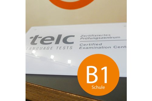 Prüfung "telc Deutsch B1 Schule"