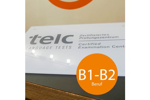 Exam "telc Deutsch B1-B2 Beruf"