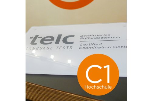 Prüfung "telc Deutsch C1 Hochschule"