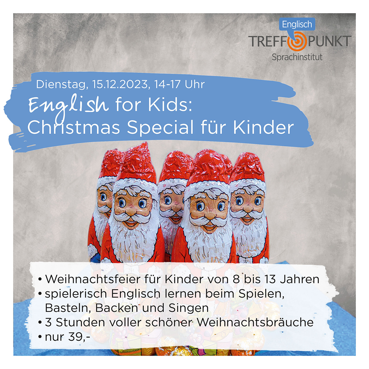 English for Kids: Christmas Special - Melden Sie Ihr Kind gleich an!